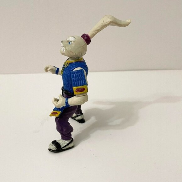 Vtg 1989 Teenage Mutant Ninja Turtles Usagi Yojimbo Moc 5 Inch Action Figure - Picture 4 of 15